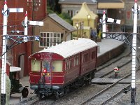 IMG 3268  A steam railmotor approaches Uley Junction