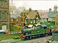 Picture1  Ex GWR 56xx No 5658 heads towards the brewery head shunt ready to shunt wagons into the brewery sidings.