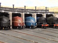 11 Backcover Stanier Pacifics 'On Shed' at Narman MPD  Stanier Pacifics 'On Shed' at Narman MPD - photo Jaques Molineux