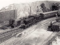 Charford 15  Charford Mk 1 - T9 4-4-0 No 337 arriving at Charford with through coaches from Waterloo - source John Charman